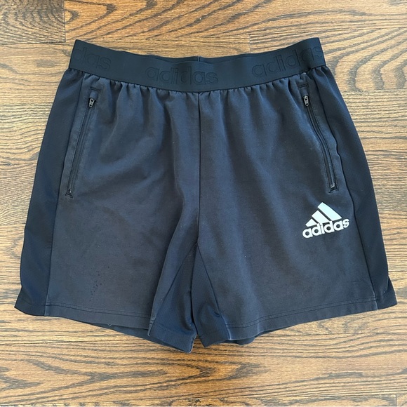 Adidas Men's Black Shorts - Picture 1 of 6